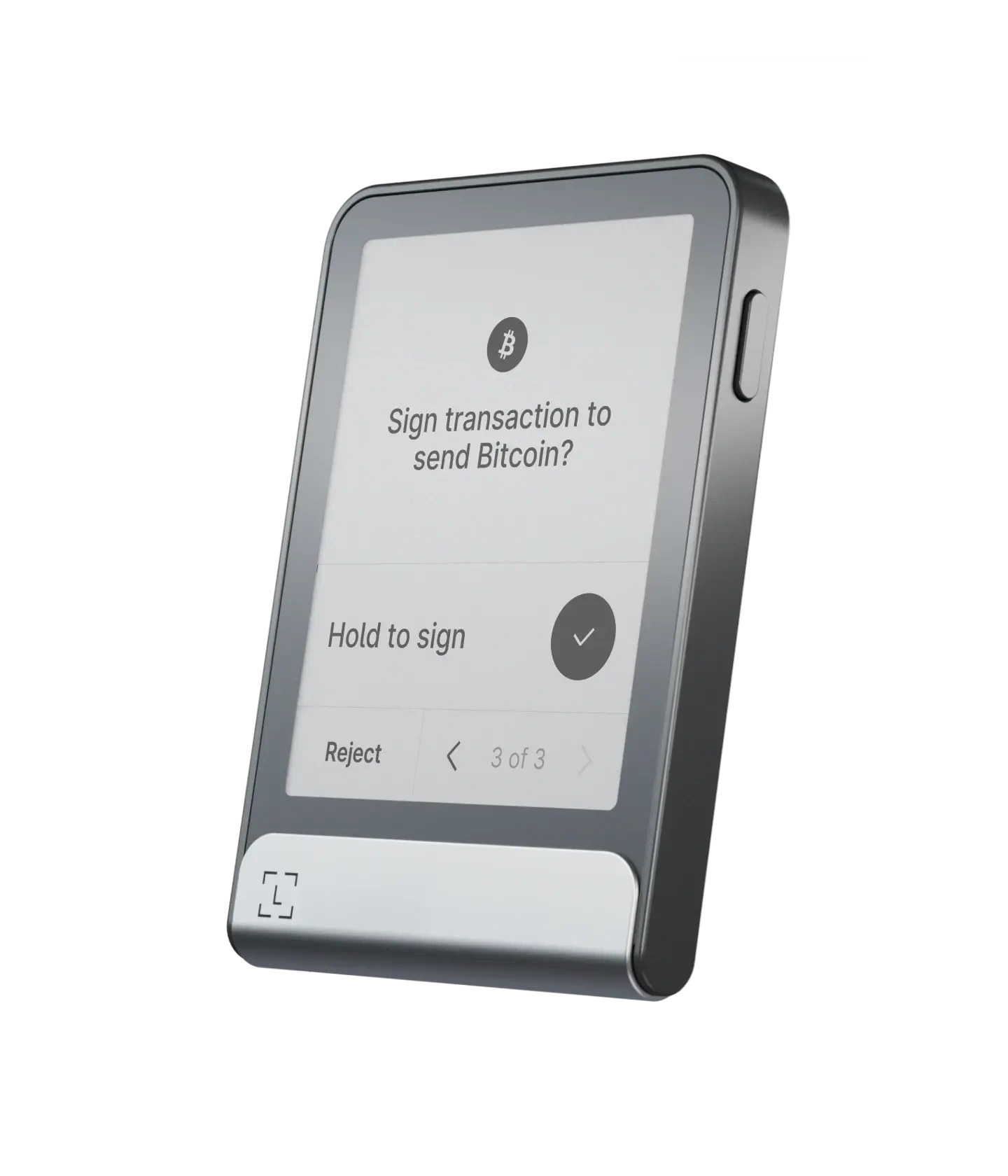 Ledger Flex 触控屏硬件钱包产品图