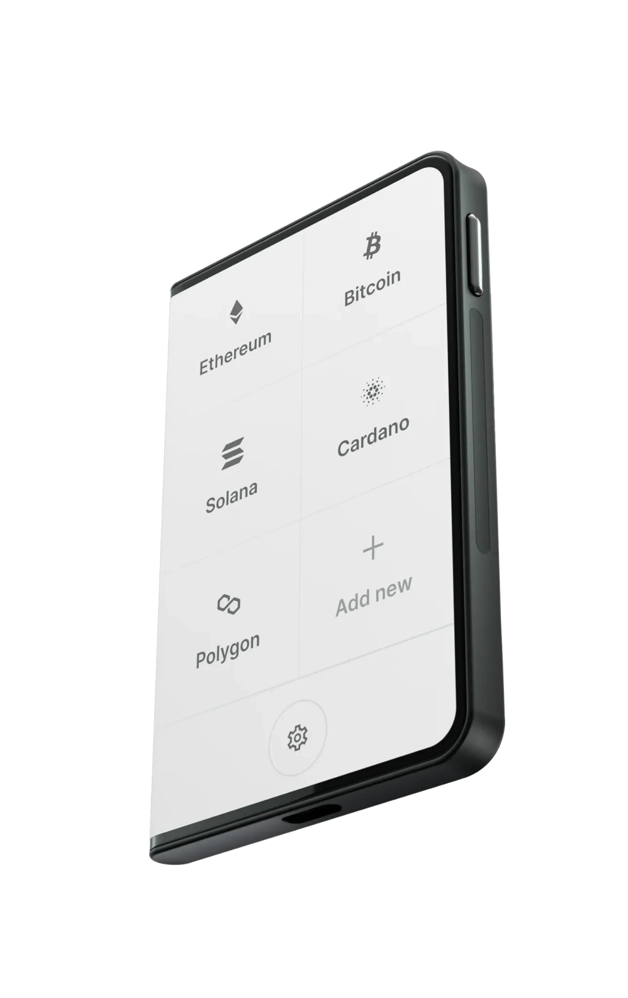 Ledger Stax 硬件钱包产品图